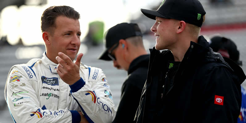 Ty Gibbs and AJ Allmendinger talk