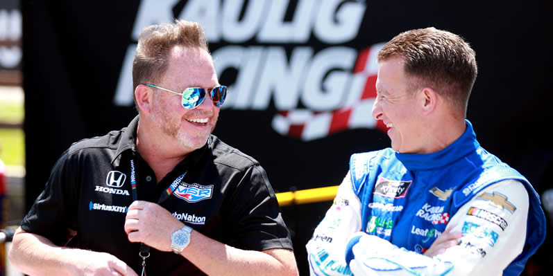 Michael Shank and AJ Allmendinger 