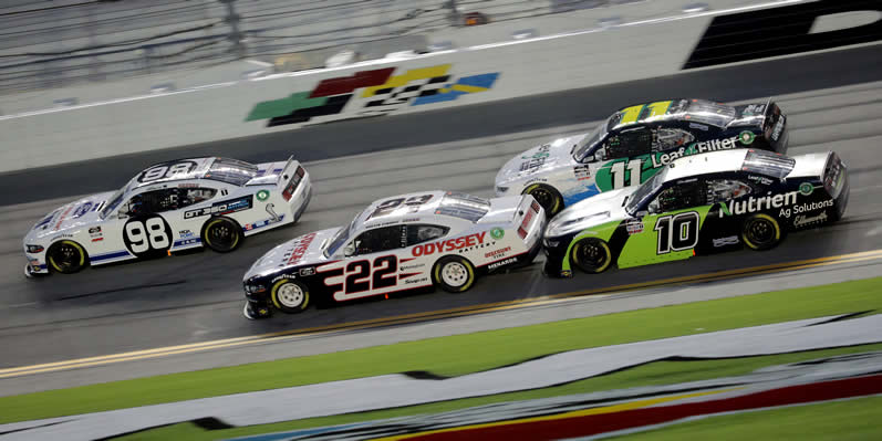 Chase Briscoe, Austin Cindric at Daytona International Speedway