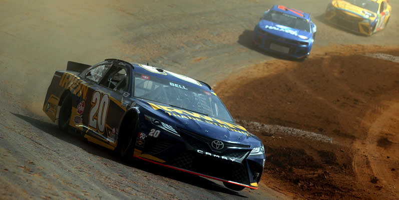 Christopher Bell drives during practice