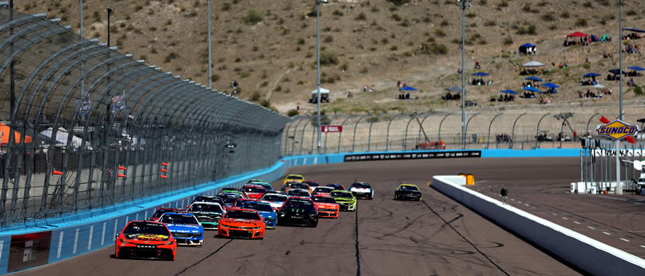 Martin Truex Jr leads the field