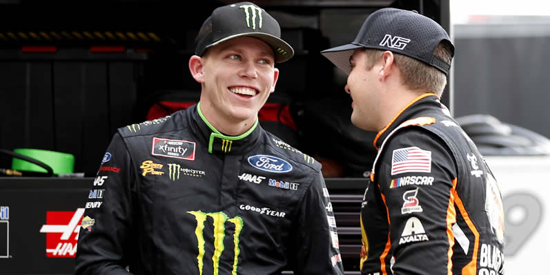 Riley Herbst and Noah Gragson