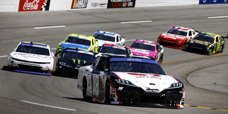  John H Nemechek leads the field