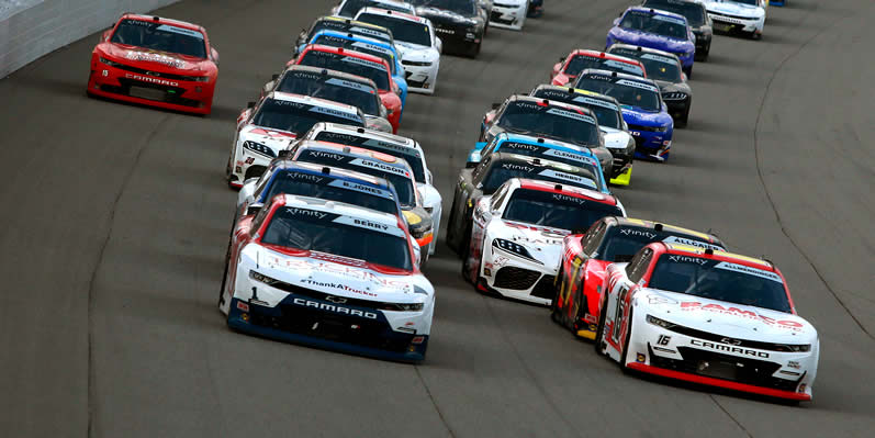 AJ Allmendinger and Josh Berry lead the field