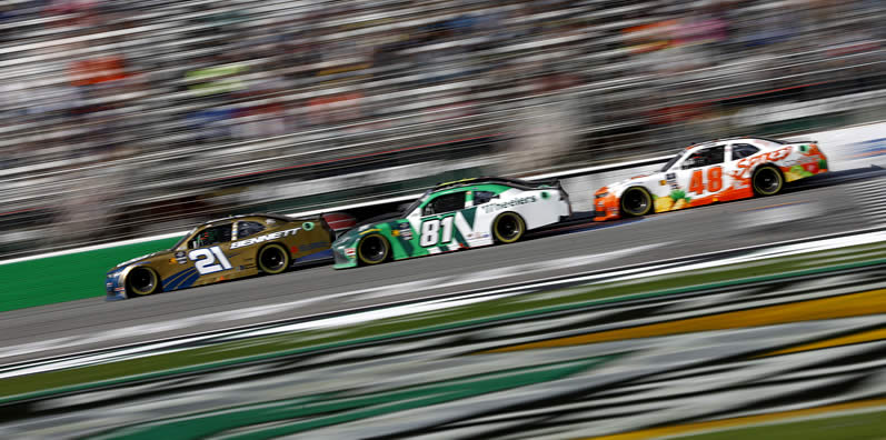 Austin Hill, Chandler Smith and Parker Kligerman race