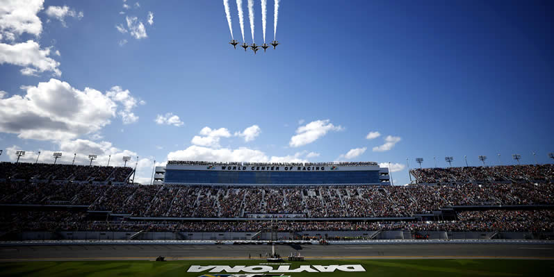  The U.S. Air Force Thunderbirds perform a flyover