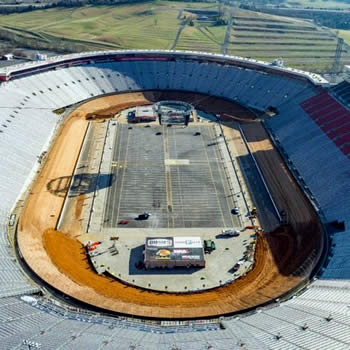 Bristol Motor Speedway (Dirt) aerial