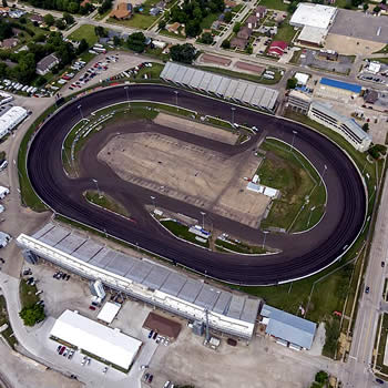 Knoxville Raceway aerial