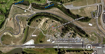 Portland International Raceway aerial