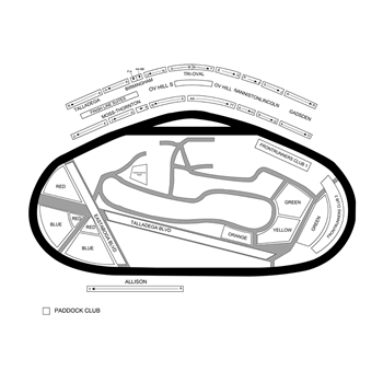 Talladega Superspeedway seating