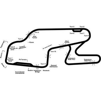 Watkins Glen International seating